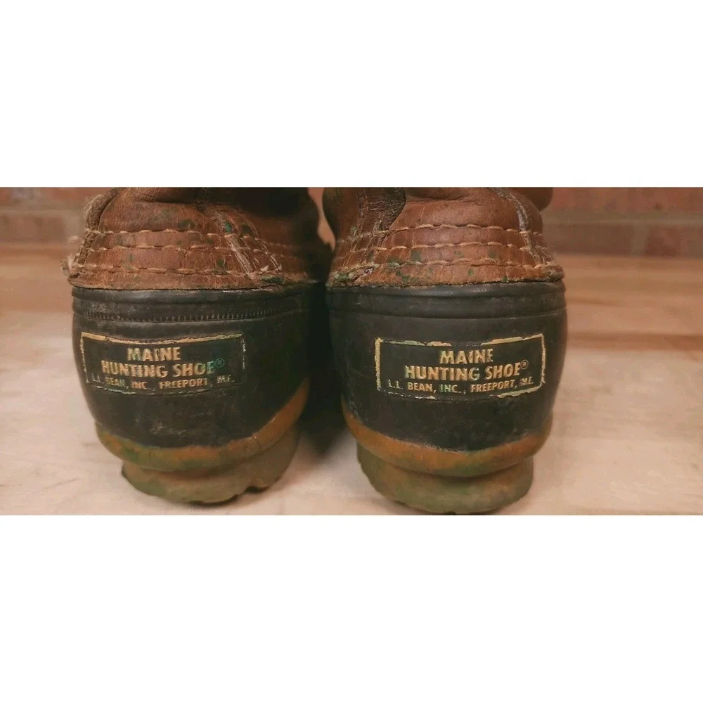 LL Bean Boot Vintage Main‎ Hunting Mens Size 6 Narrow Rain Shoe